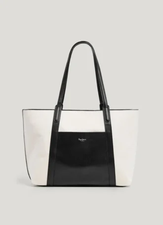 Twill-shopperväska