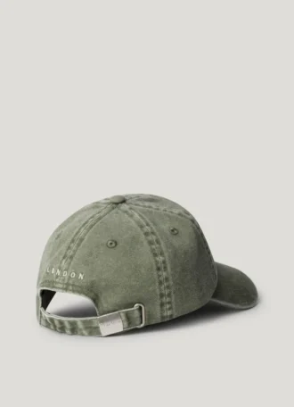 Twillkeps med broderat logo