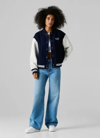 Varsity-bomberjacka